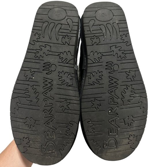 Women's Black Buckle BearPaw Boots Size 10 - Picture 5 of 10